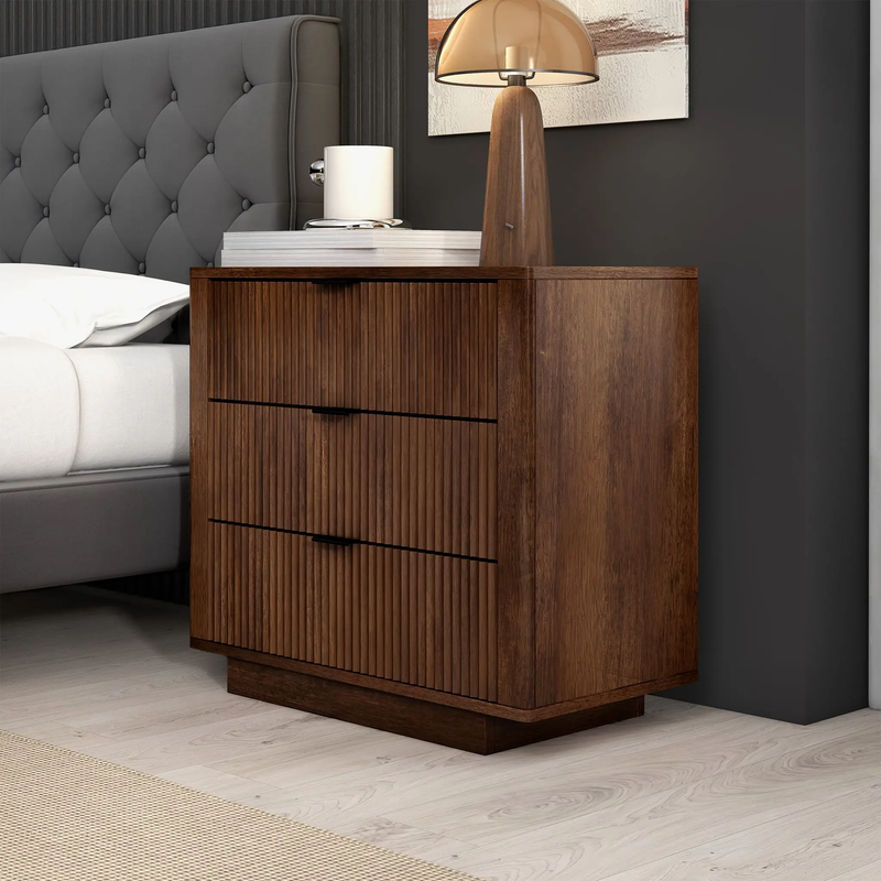 Lola Walnut Nightstand by HouseOfZazla