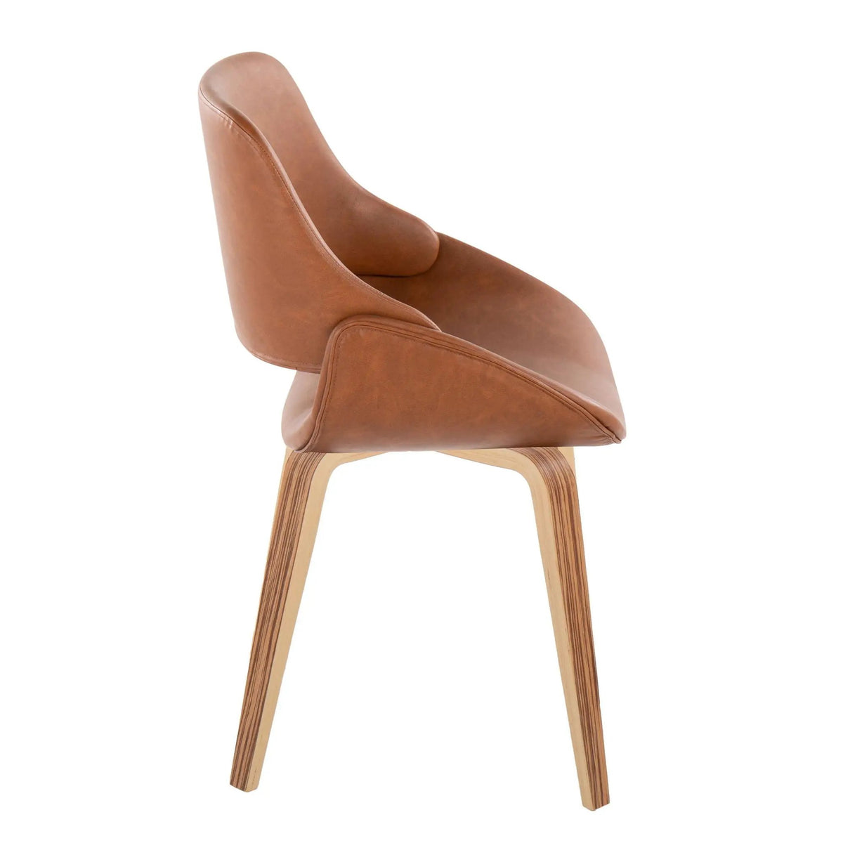 Fabrico - Mid Century, Modern Dining Chair (Set of 2) by HouseOfZazla