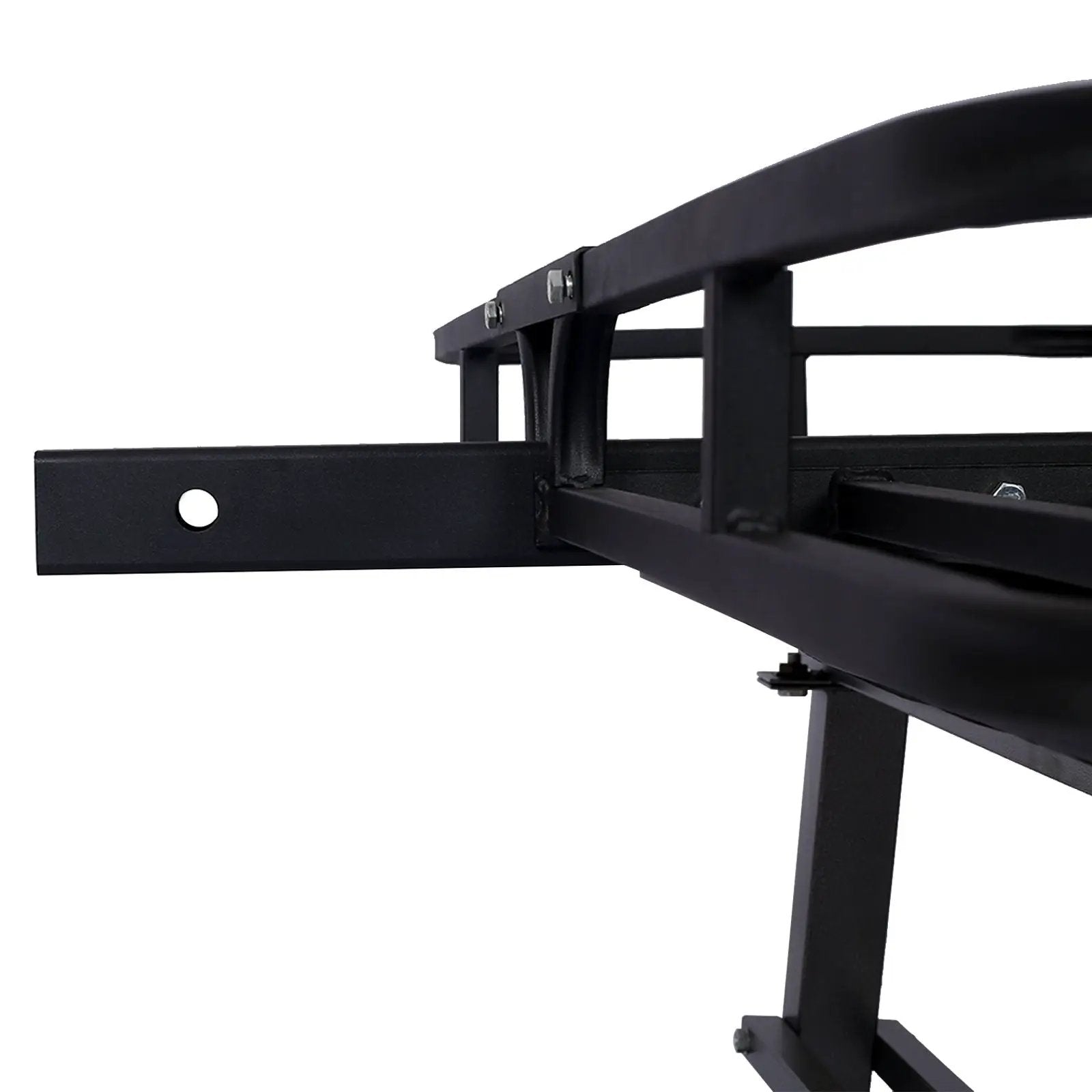 Heavy Duty Steel Hitch Mount Cargo Carrier Rack For SUV, Truck, Car With 2" Receiver - Black by HouseOfZazla