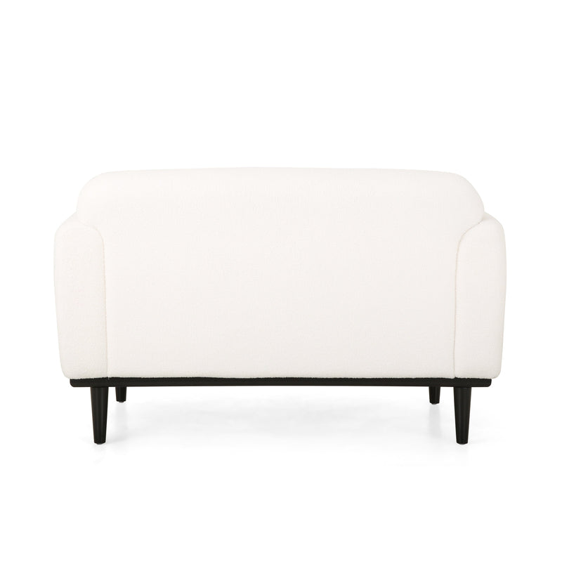 Bouclé Fabric Loveseat Sofa - 50 Inch by HouseOfZazla