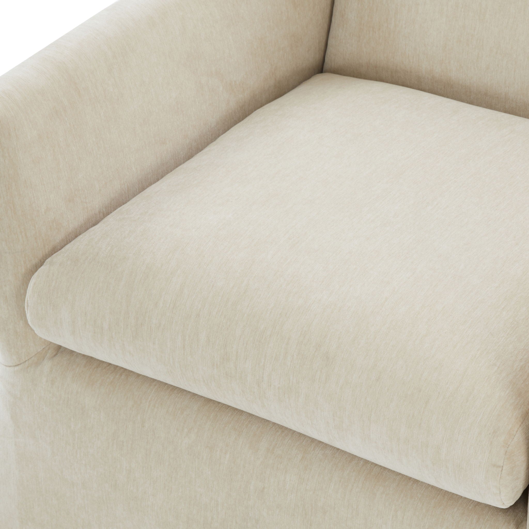 Luisa - Skirted Swivel Accent Chair by HouseOfZazla