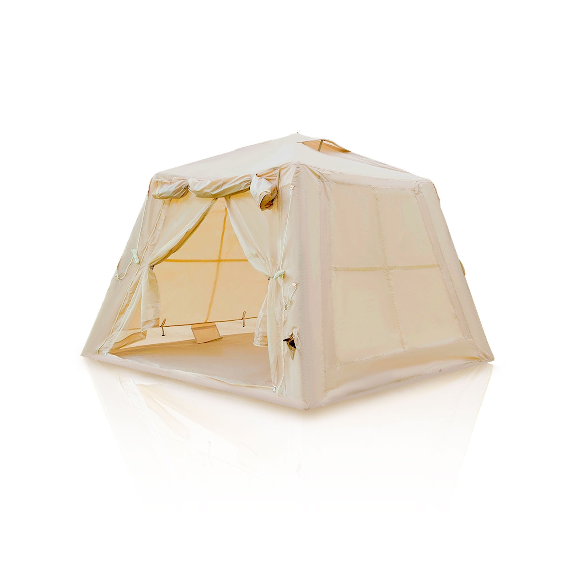 5.76 m² Inflatable Tent for Camping with Canopy by HouseOfZazla