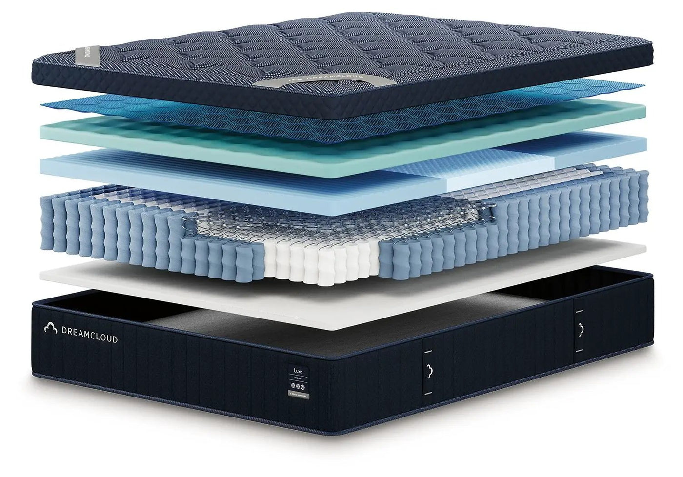 DreamCloud Luxe Hybrid - Mattress by Unique Piece Furniture