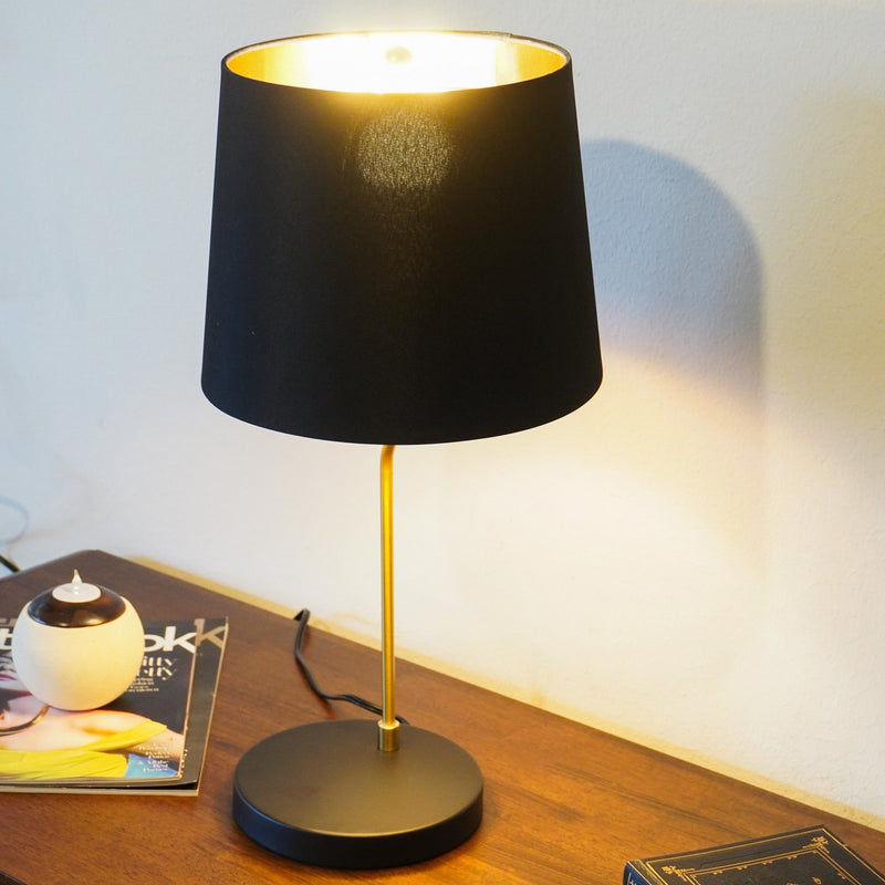 Desk Lamp For Bedside And Table Use - Black by HouseOfZazla
