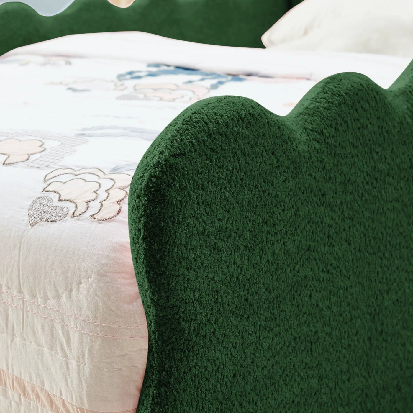 Cute Dinosaur Shaped Bed With Safety Guardrail, Toddler Frame by HouseOfZazla
