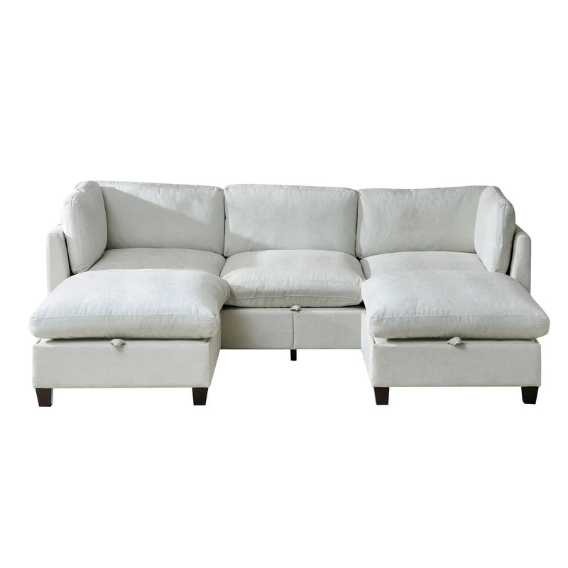 96.5" Sectional Couch for Living Room by HouseOfZazla