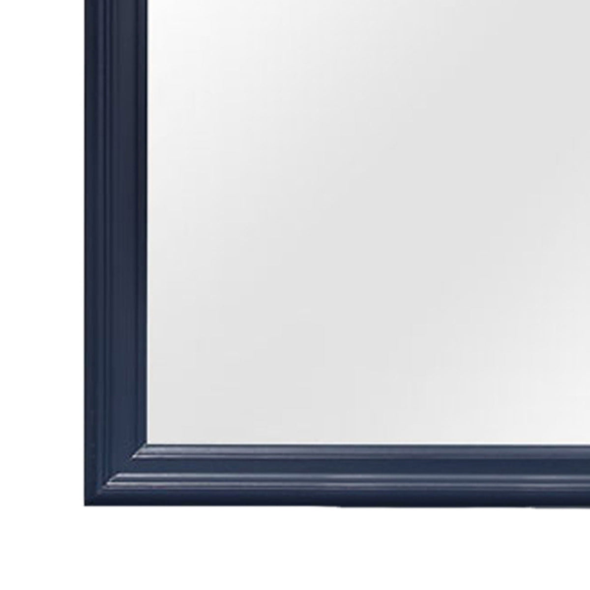 Charlston Mirror with Solid Wood Frame and Tempered Glass - Blue or White, photo 7 of 12
