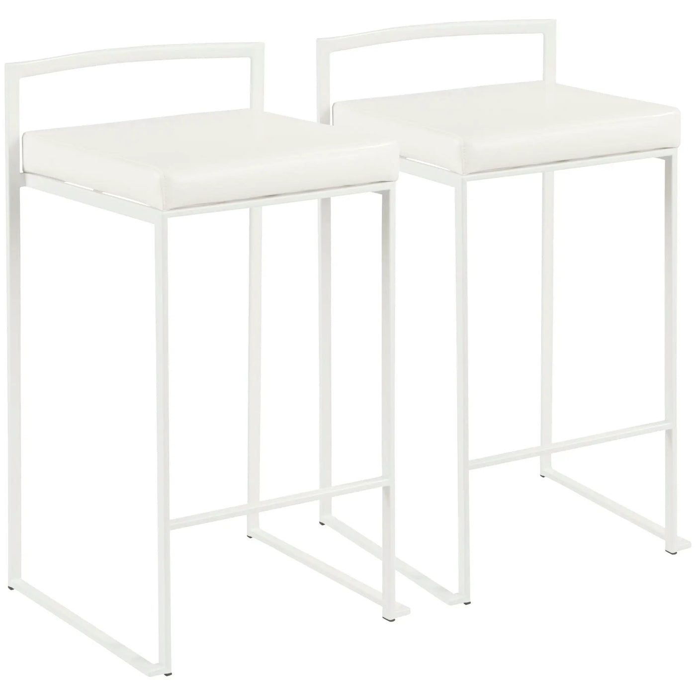 Fuji - Simple Elegance, Contemporary Stackable Counter Stool by HouseOfZazla