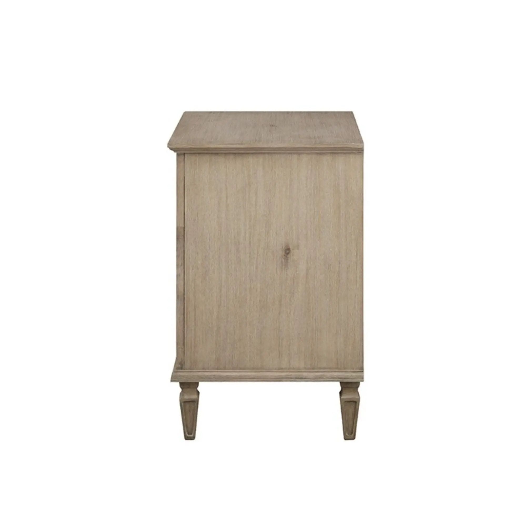 Victoria - Nightstand With Open Storage by HouseOfZazla