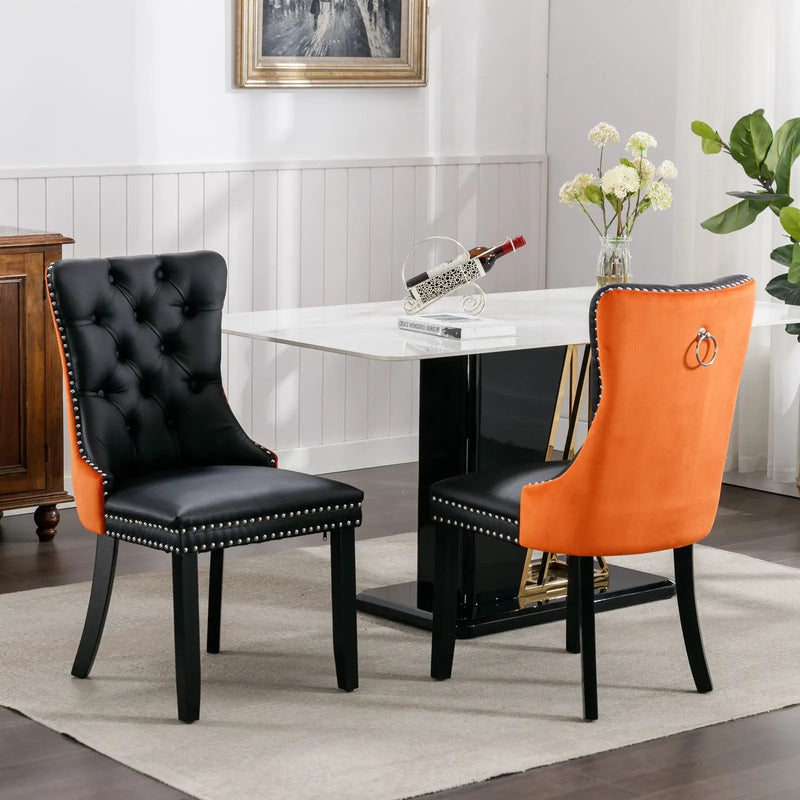 Nikki - Modern Upholstered Dining Chair (Set of 2) by Unique Piece Furniture