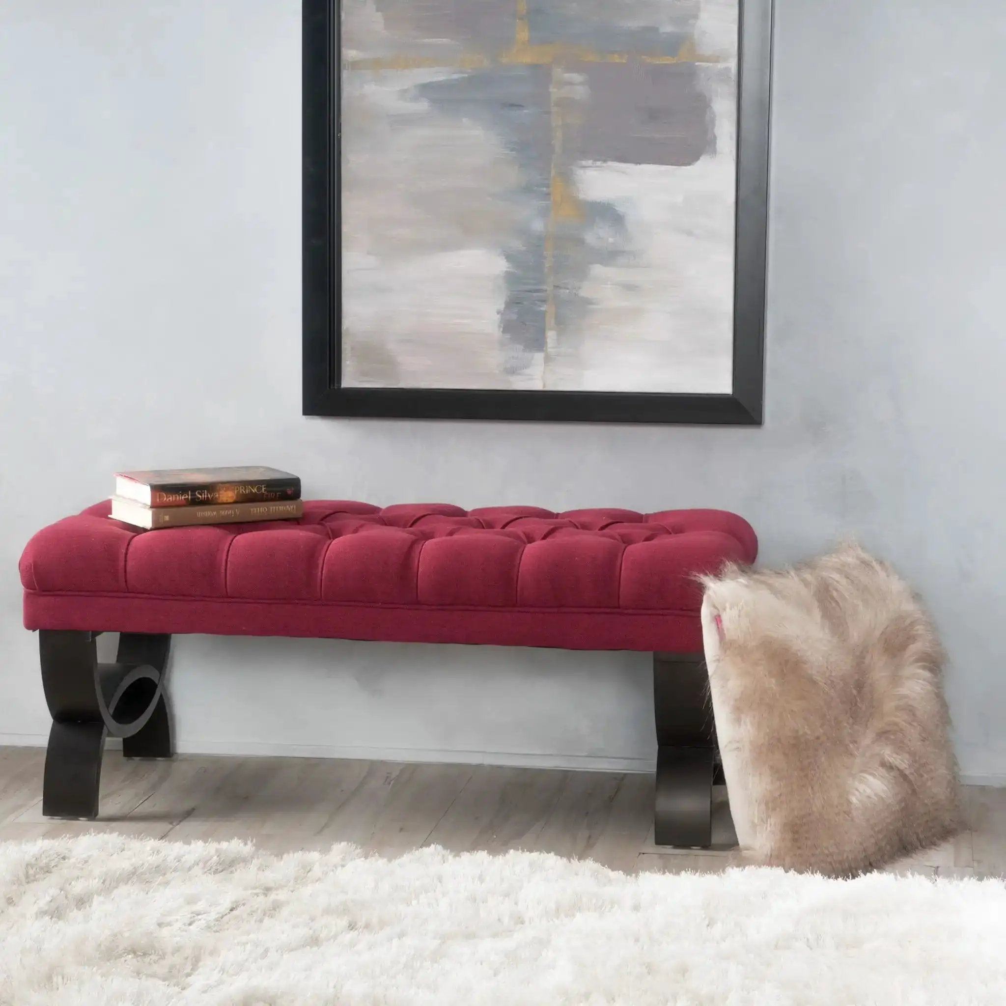Hilton Ottoman Bench Classic Style by HouseOfZazla