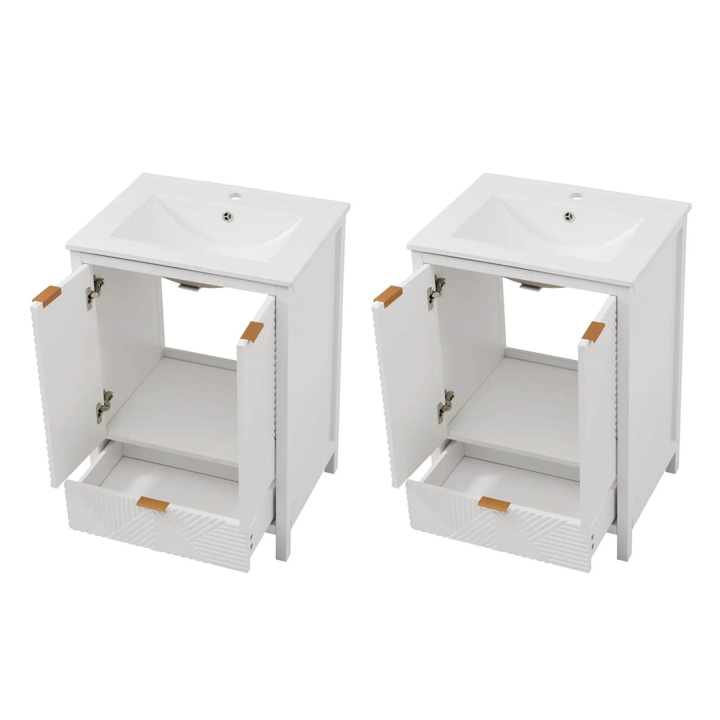 Modern Bathroom Vanity With Sink Combo by HouseOfZazla