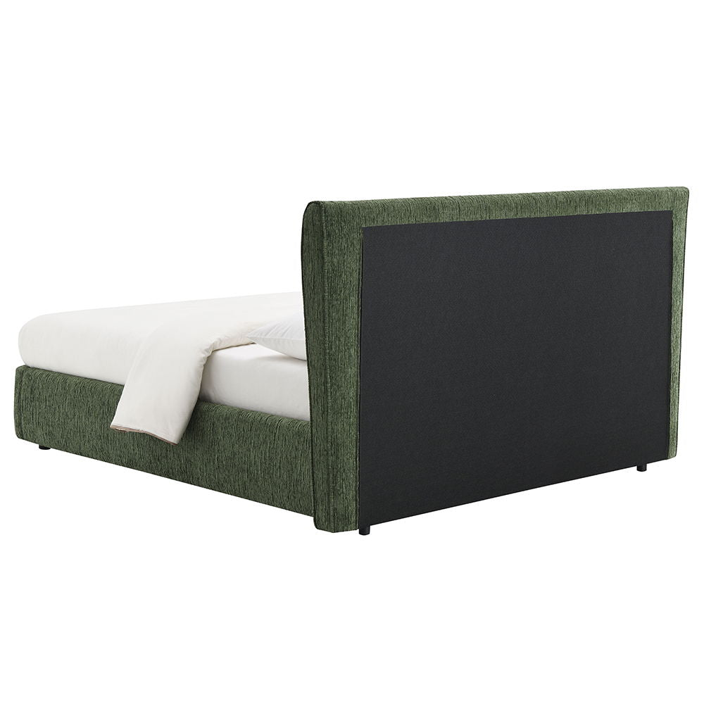 Cheryl - Upholstered Chenille Bed, photo 5 of 7