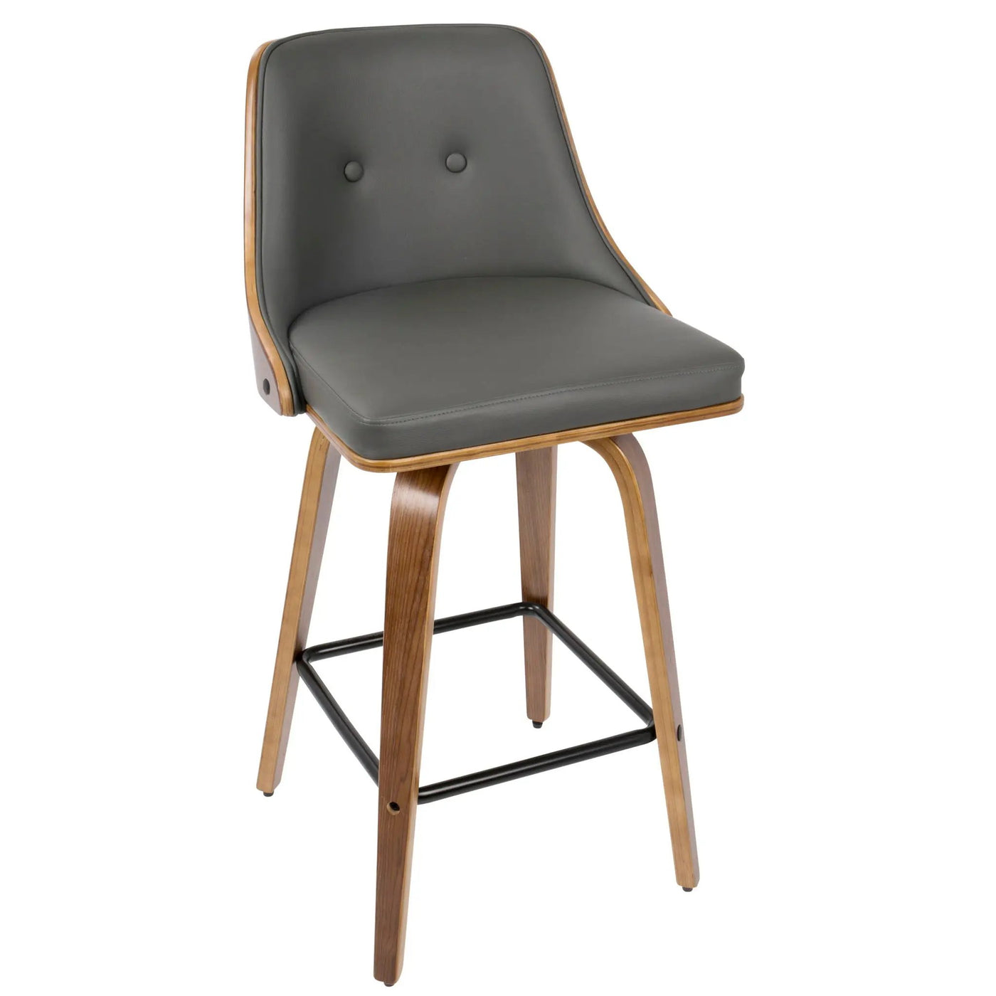 Gianna - Mid Century Modern Counter Stool (Set of 2) by HouseOfZazla