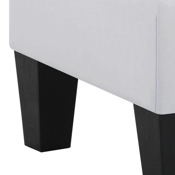 Upholstered Ottoman with Faux Leather or Fabric - Multiple Colors, photo 25 of 38