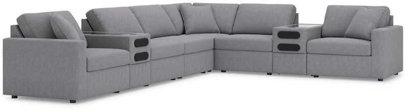 Modmax - Sectional - Granite by Unique Piece Furniture