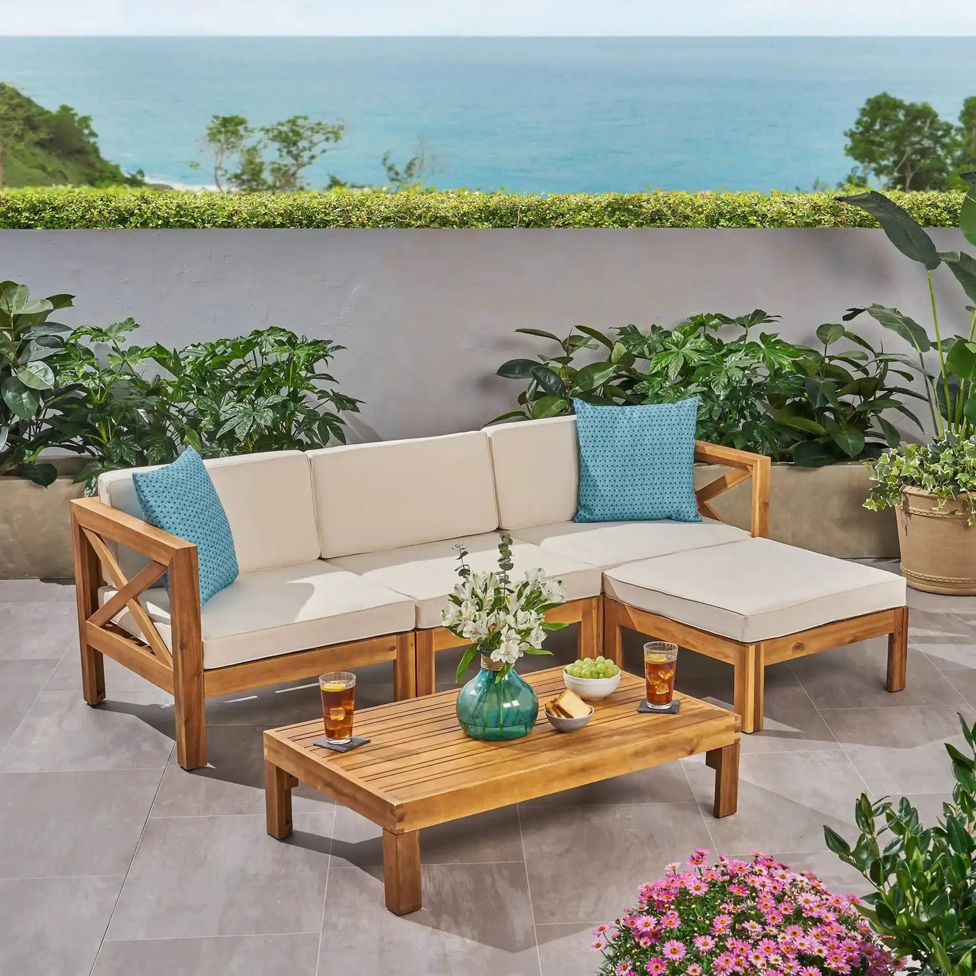 Alcove - L Shape Sofa Set by HouseOfZazla