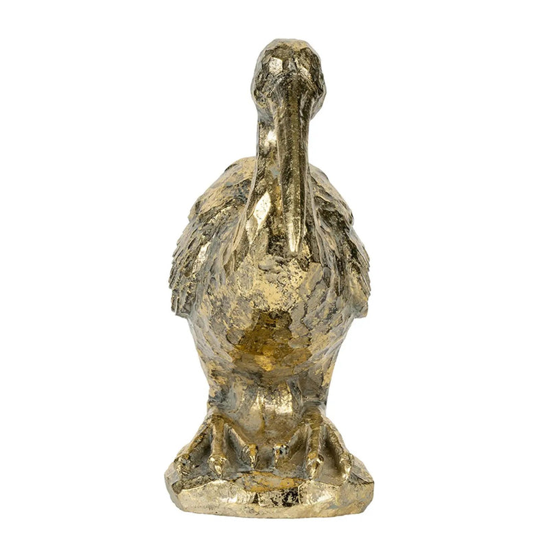 7.1x10.4x3" Kneeling Crane Figurine by HouseOfZazla