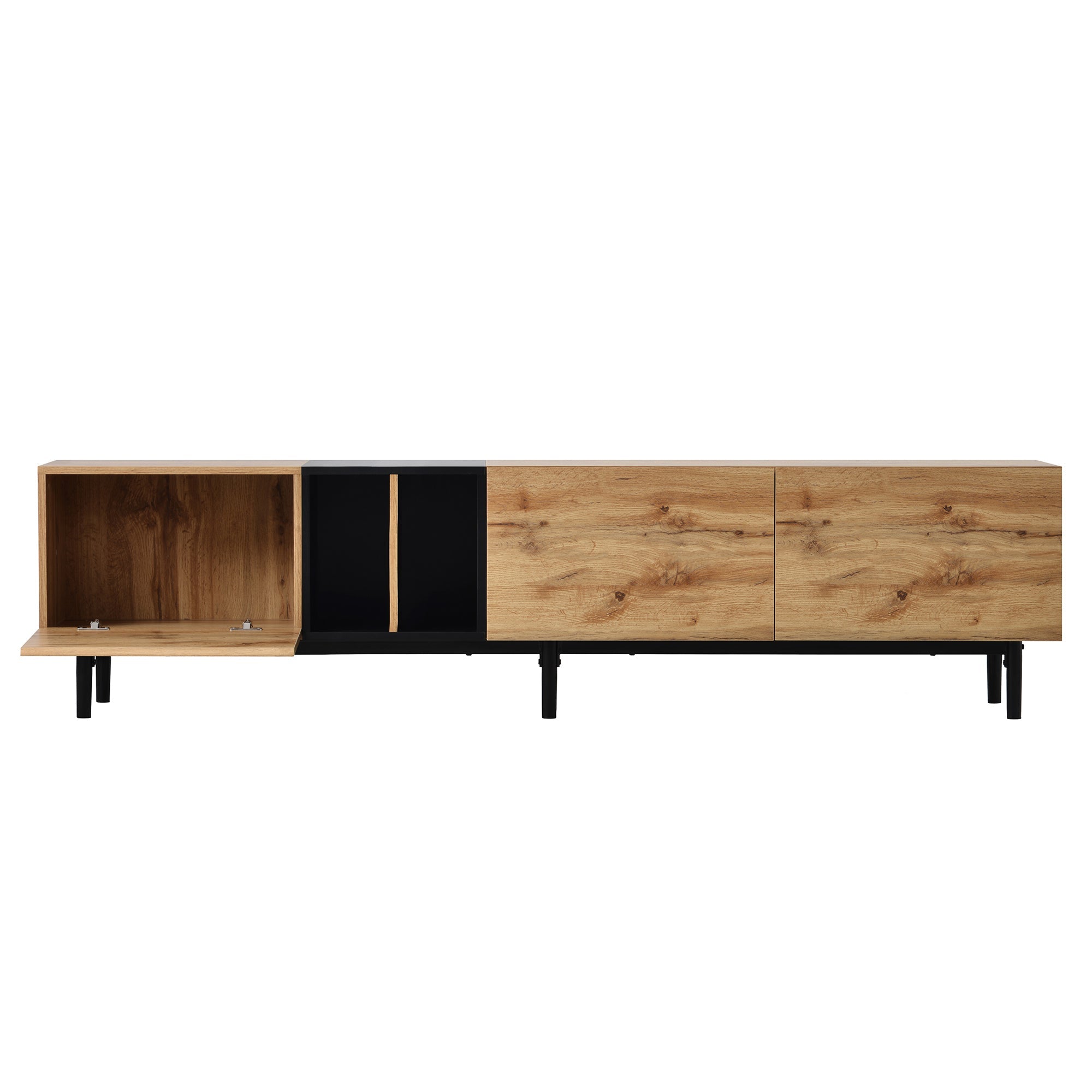 Modern Natural Wood color TV Stand by BLAKHOM