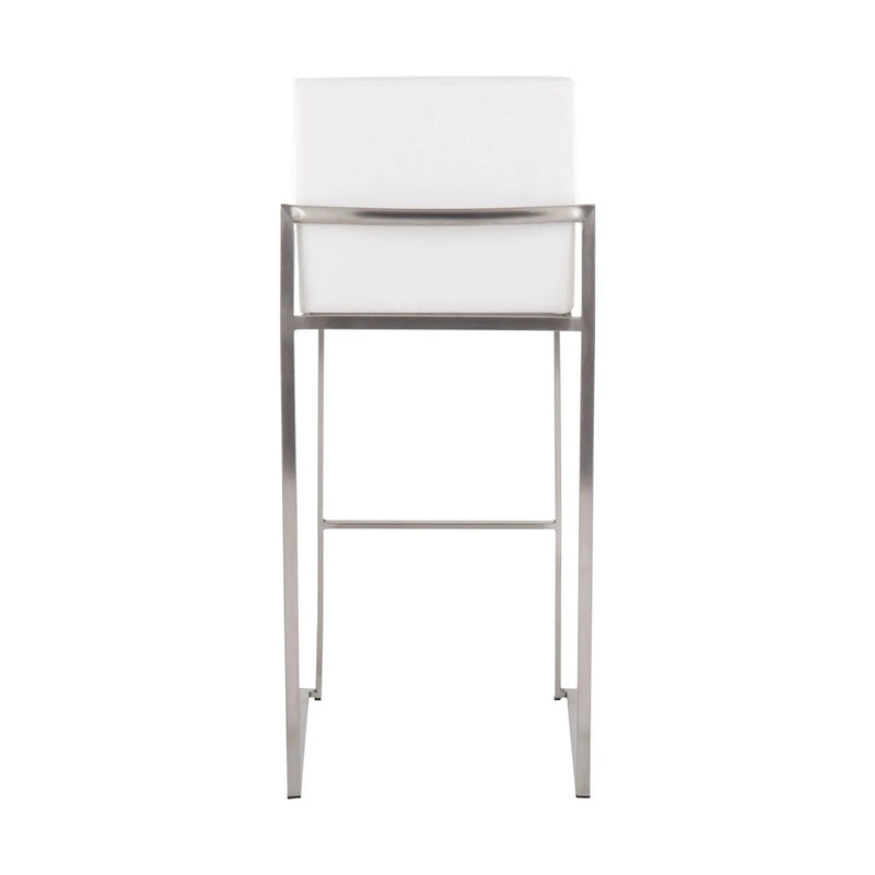 Fuji - Contemporary And Modern Elegance High Back Barstool by Unique Piece Furniture