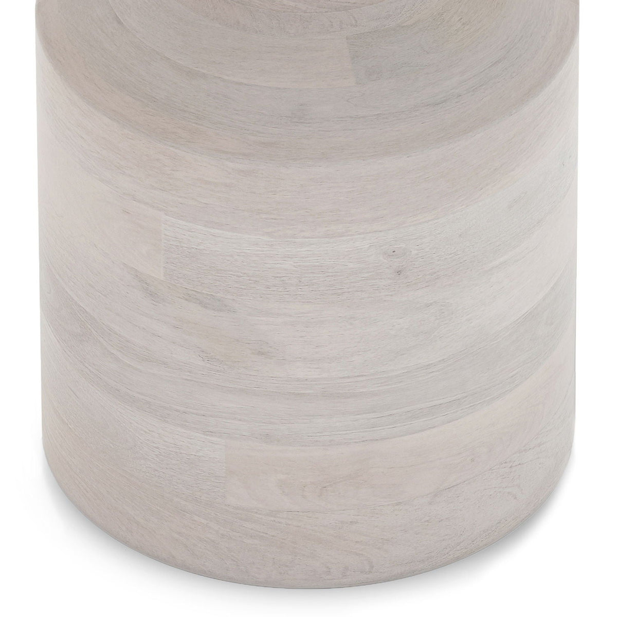 Handcrafted Wooden Accent Table with Sculptural Design - Multiple Colors, photo 24 of 32