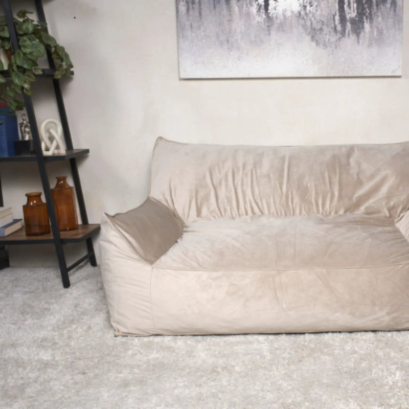 Fila - een Oversized Seater Bean Bag Chair With Armrests by Unique Piece Furniture