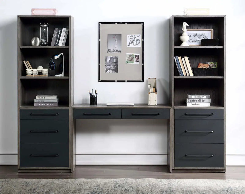 Estevon - Writing Desk - Gray Oak by Unique Piece Furniture