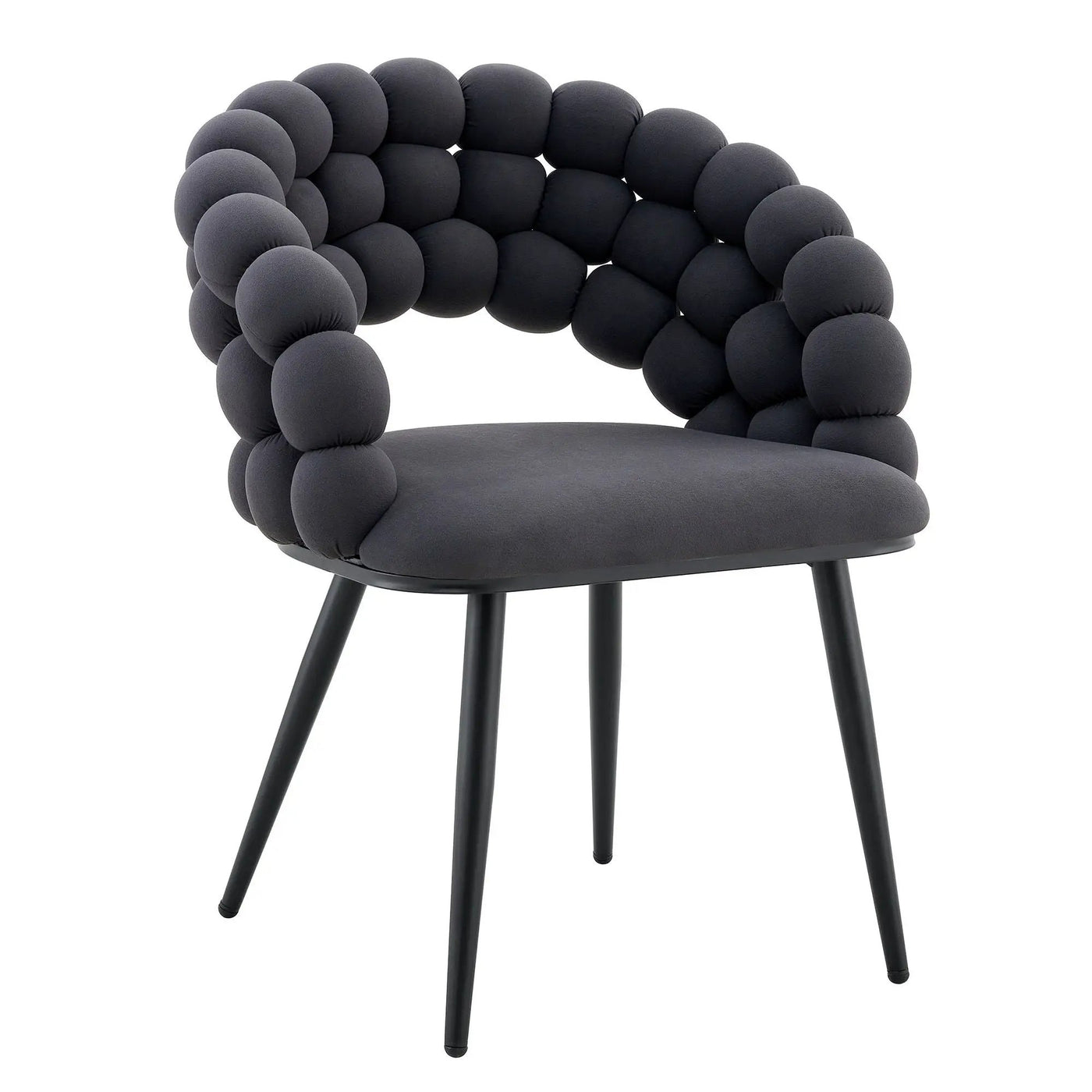 Puffy Bubble, Ball Chain Chairs For Dining Room (Set of 2) by HouseOfZazla