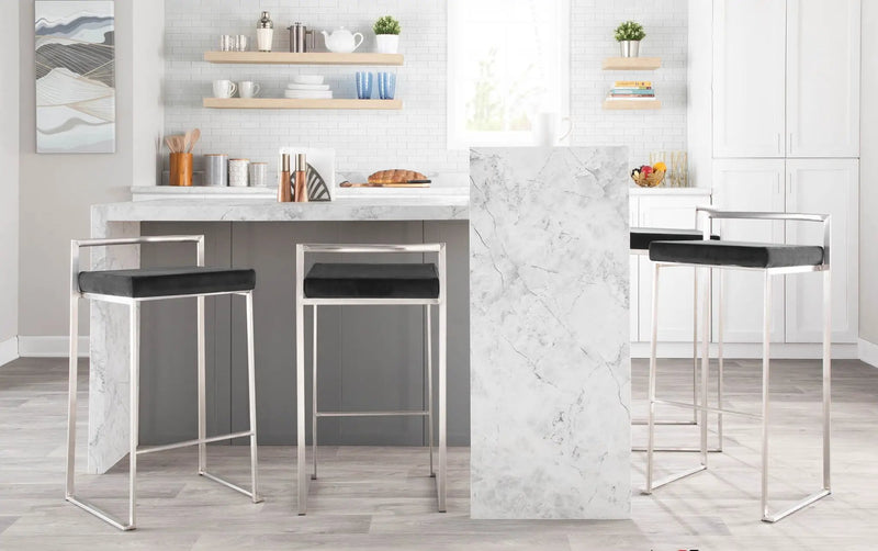 Fuji - Contemporary Stackable Design Barstool by Unique Piece Furniture