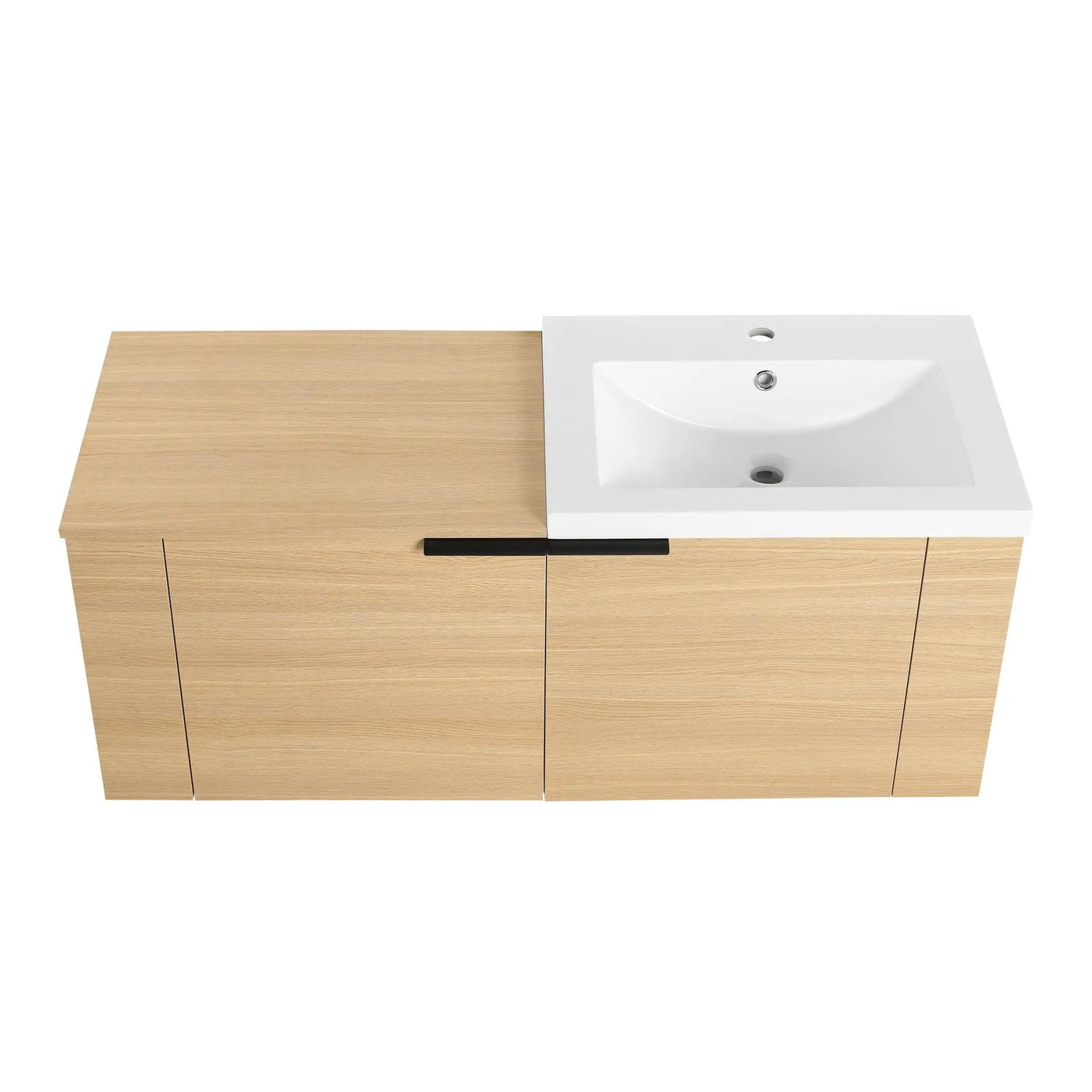 Modern Bathroom Vanity Sink Combo With Spacious Storage by HouseOfZazla