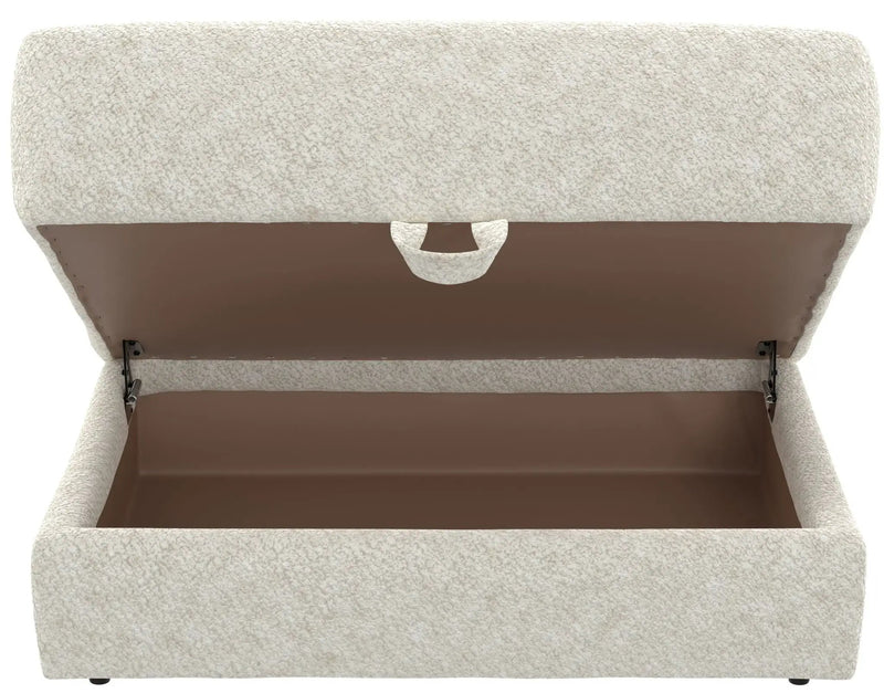 Jazzy - Storage Ottoman - Bone by Unique Piece Furniture