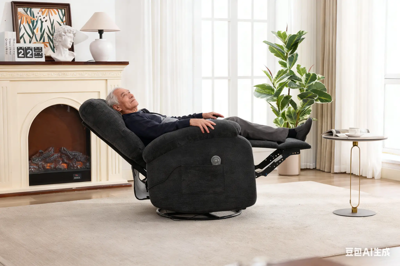 Hot Massage Manual Lounge Chair with Rocker Arms by HouseOfZazla