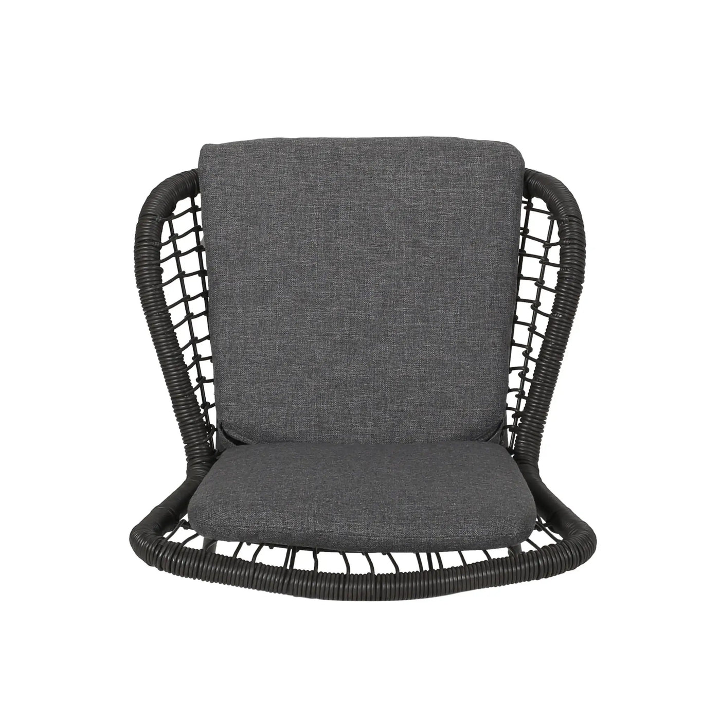 Outdoor Wicker Club Chair With Cushions (Set of 2) by HouseOfZazla