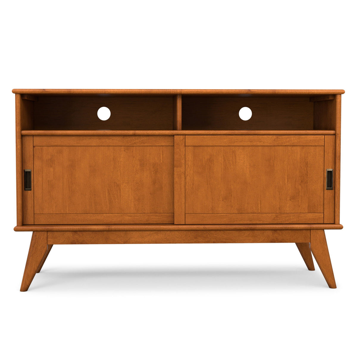 Draper - Handcrafted Mid Century Low TV Media Stand, photo 23 of 40