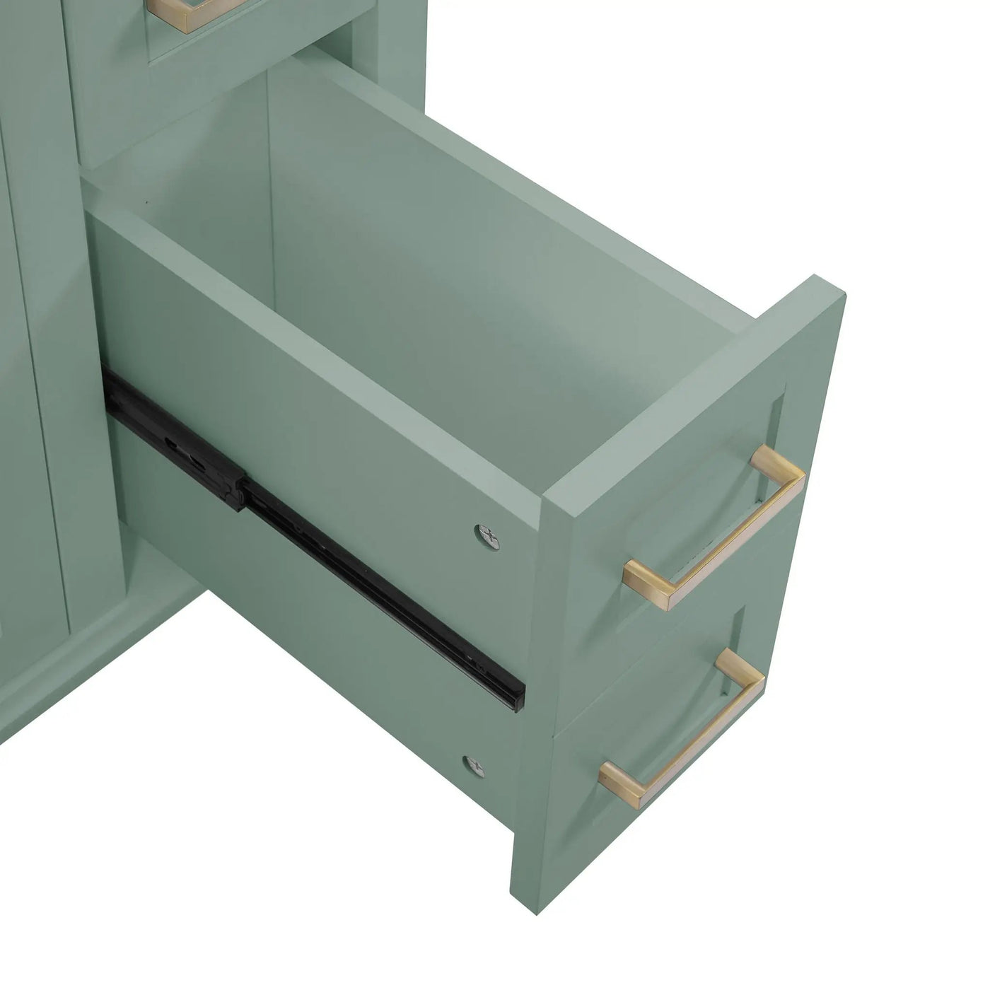 Modern Bathroom Vanity With Sink, Storage Cabinet, Soft Close Doors, Deep & Standard Drawers by HouseOfZazla