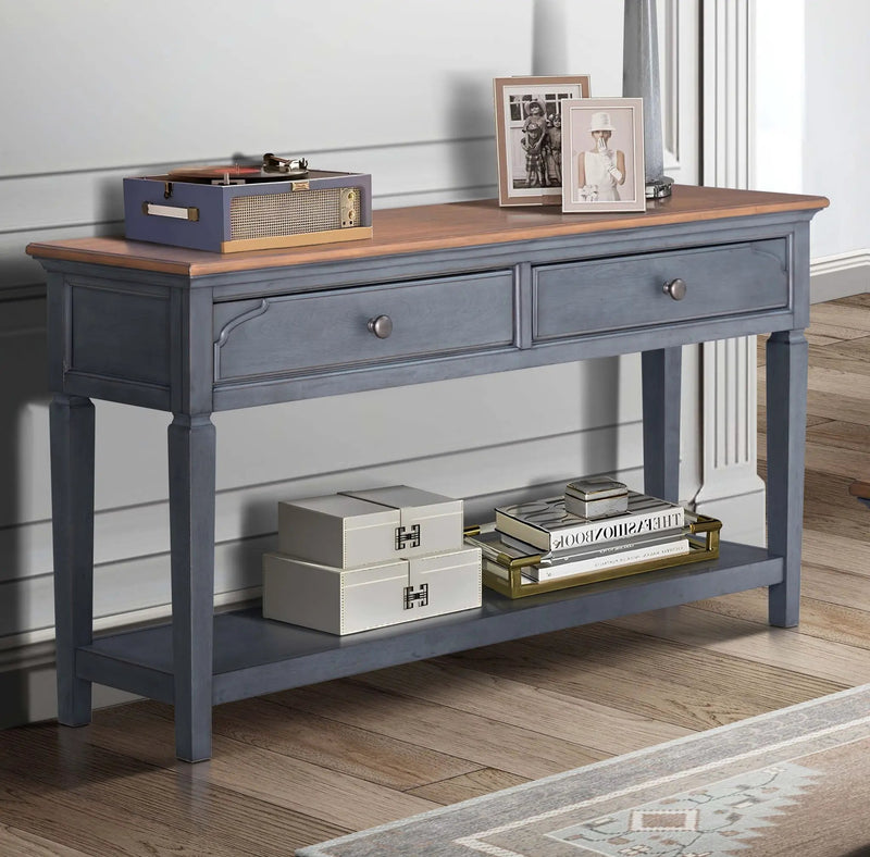 Sofa Table - Blue by HouseOfZazla