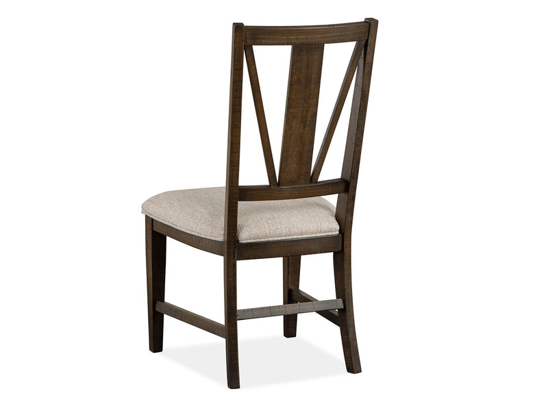 Westley Falls - Dining Side Chair With Upholstered Seat (Set of 2) - Graphite, photo 3 of 7