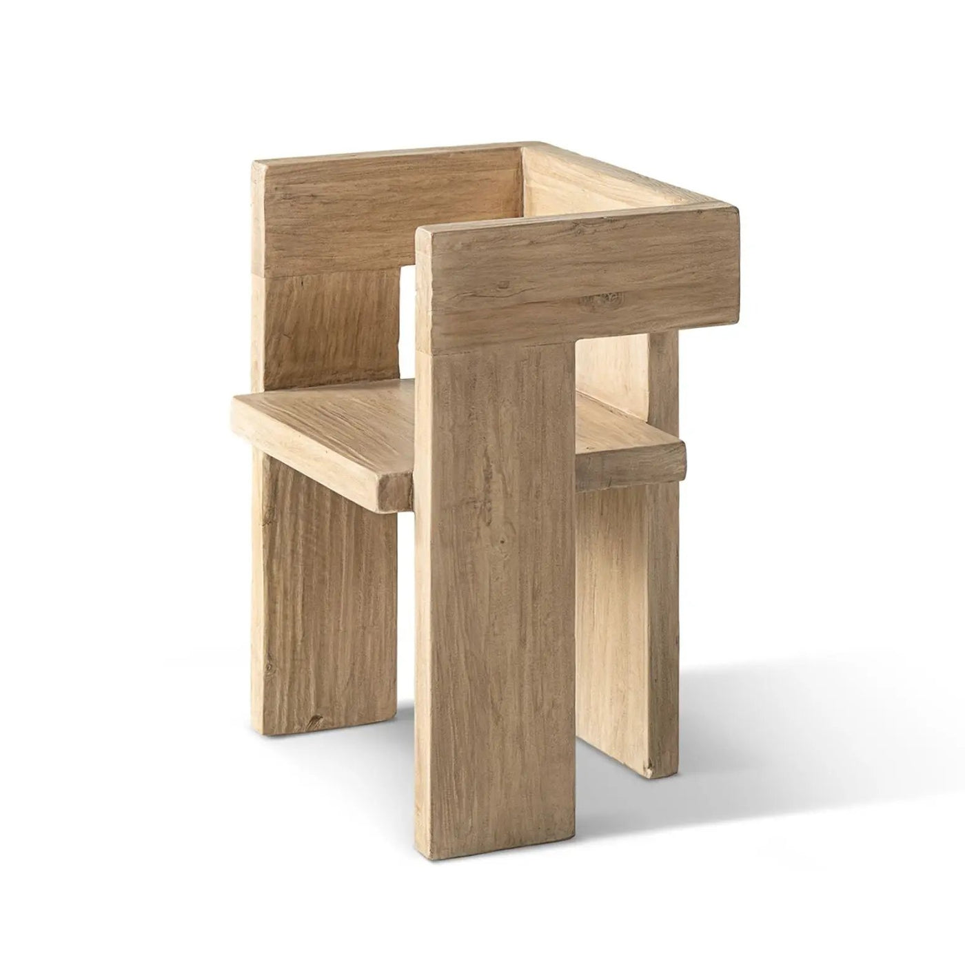 Avenel - Sculptural Block Accent Chair by HouseOfZazla