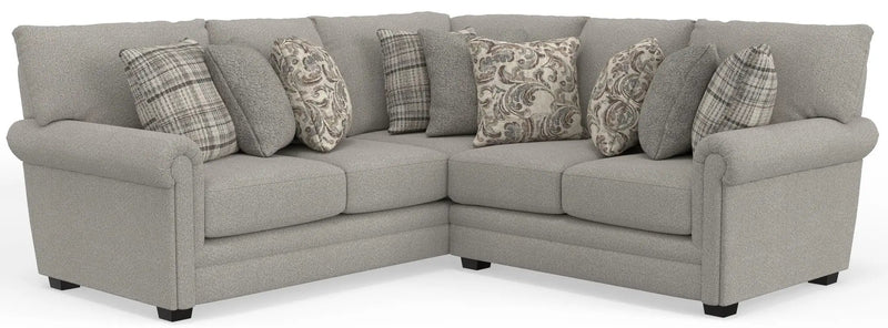 Livingston - Sectional With Comfort Coil Seating And Accent Pillows Included by Unique Piece Furniture