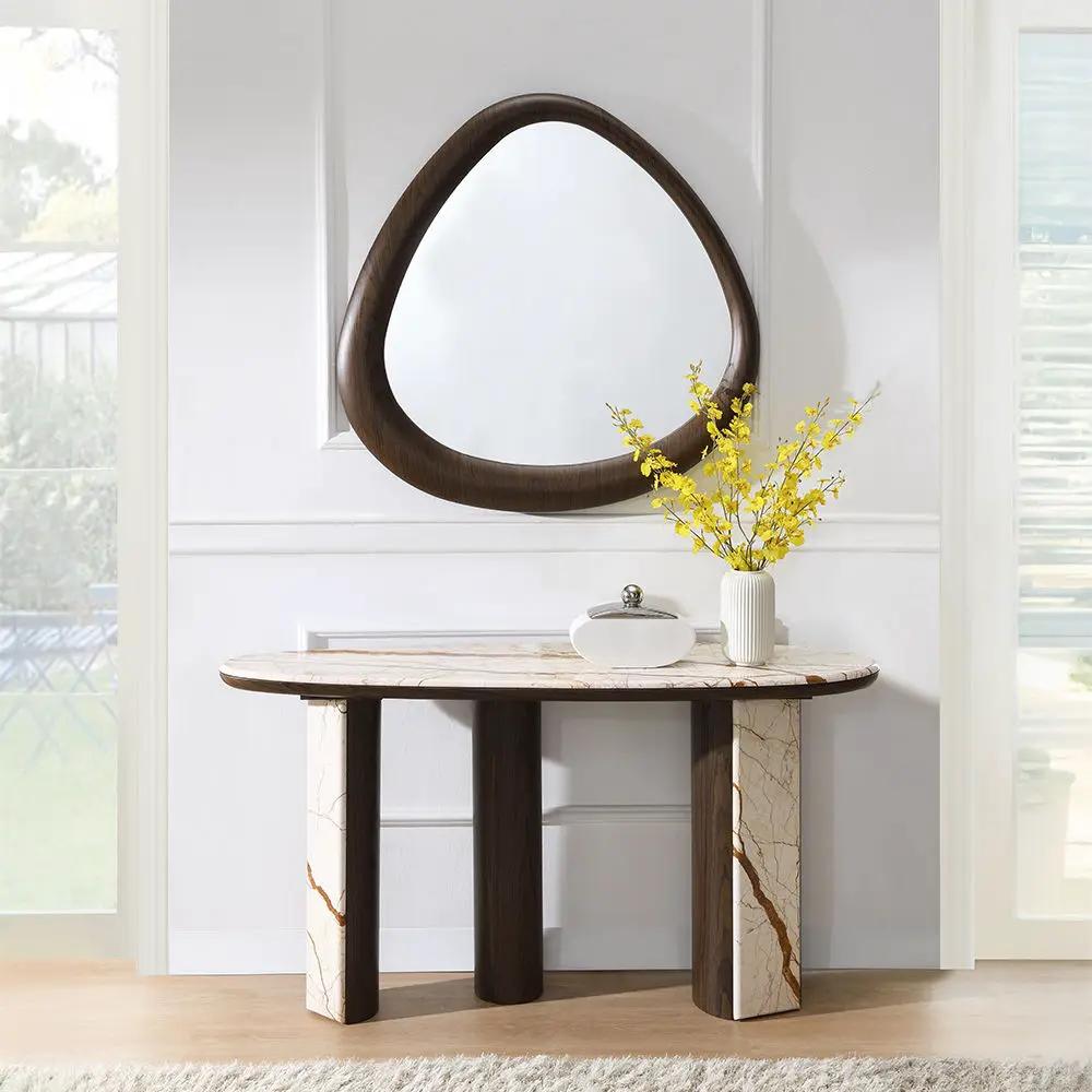 Haidar - Accent Mirror - Brown by Unique Piece Furniture