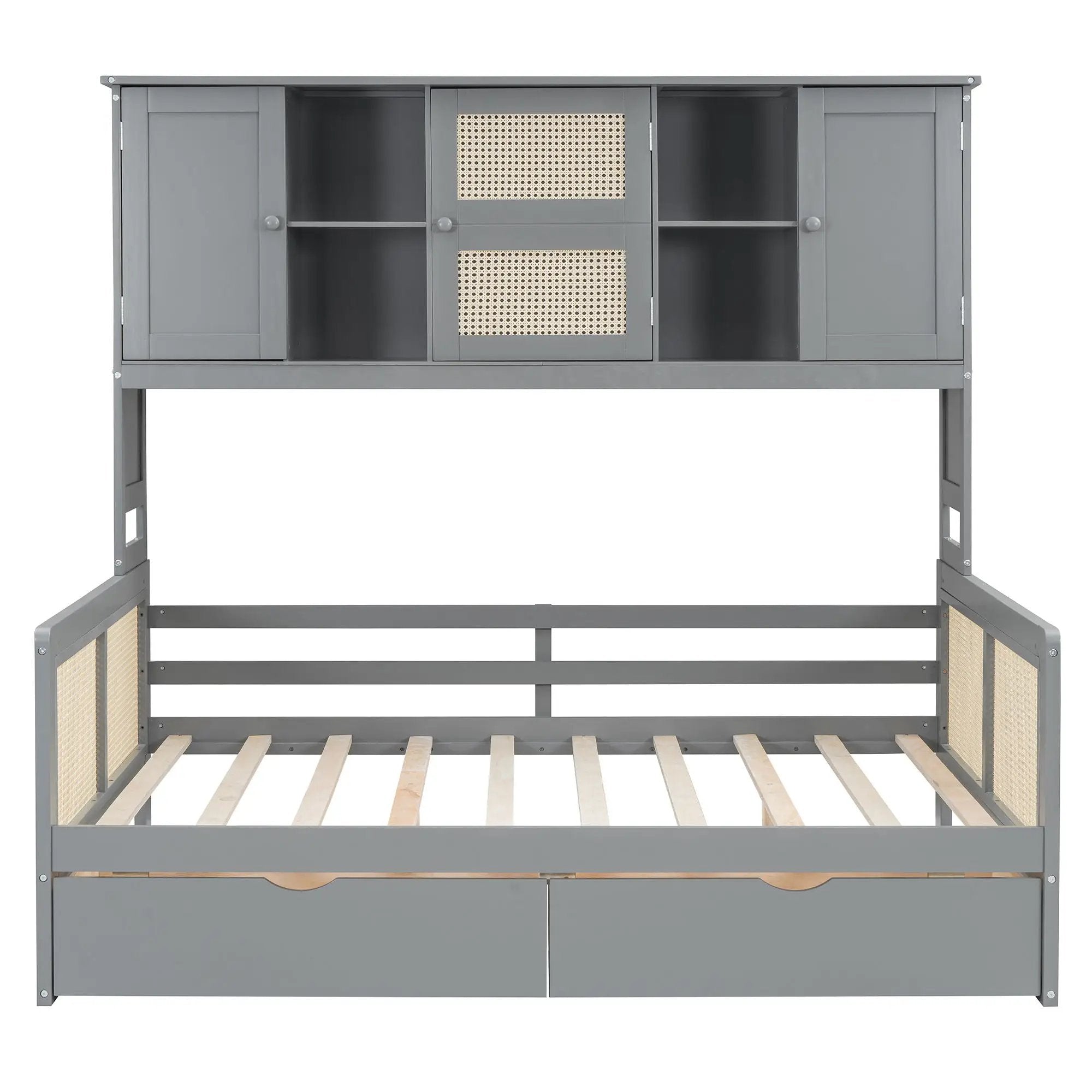 Daybed And All In One Cabinet And Shelf