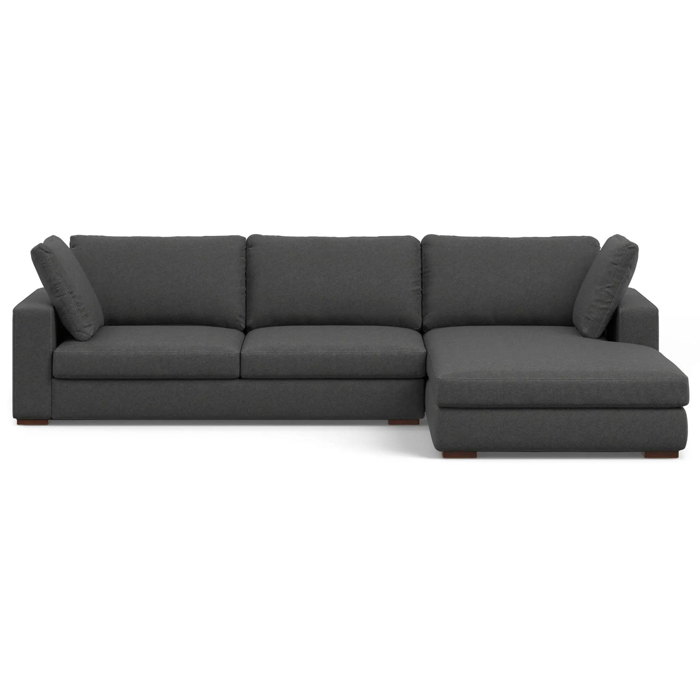 Charlie - Upholstered Deep Seater Sectional Sofa by HouseOfZazla