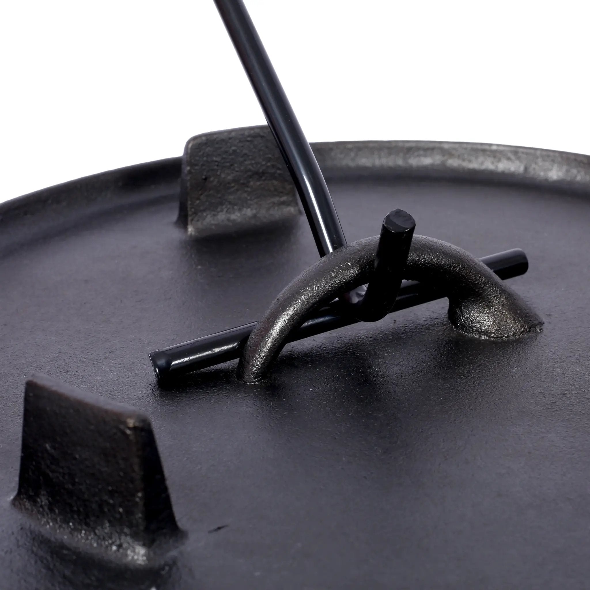 Pre-Seasoned Cast Iron Dutch Oven With Skillet Lid by HouseOfZazla