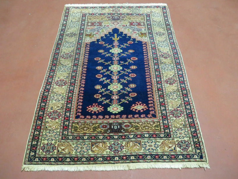 3' X 4' Semi Antique Handmade Turkish Prayer Kaisery Wool Rug Nice by Jewel Rugs