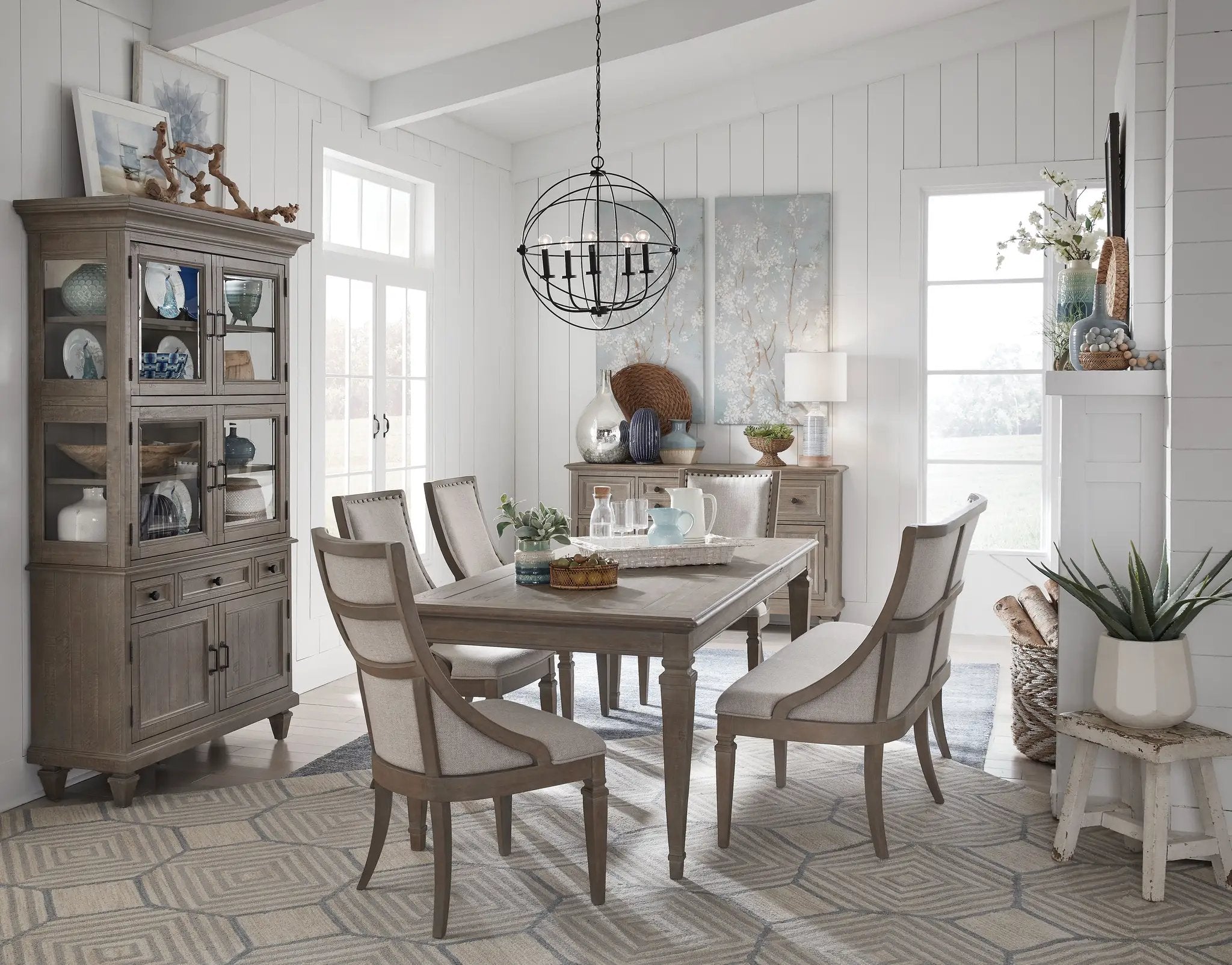 Lancaster - Rectangular Dining Table - Dovetail Gray by Unique Piece Furniture