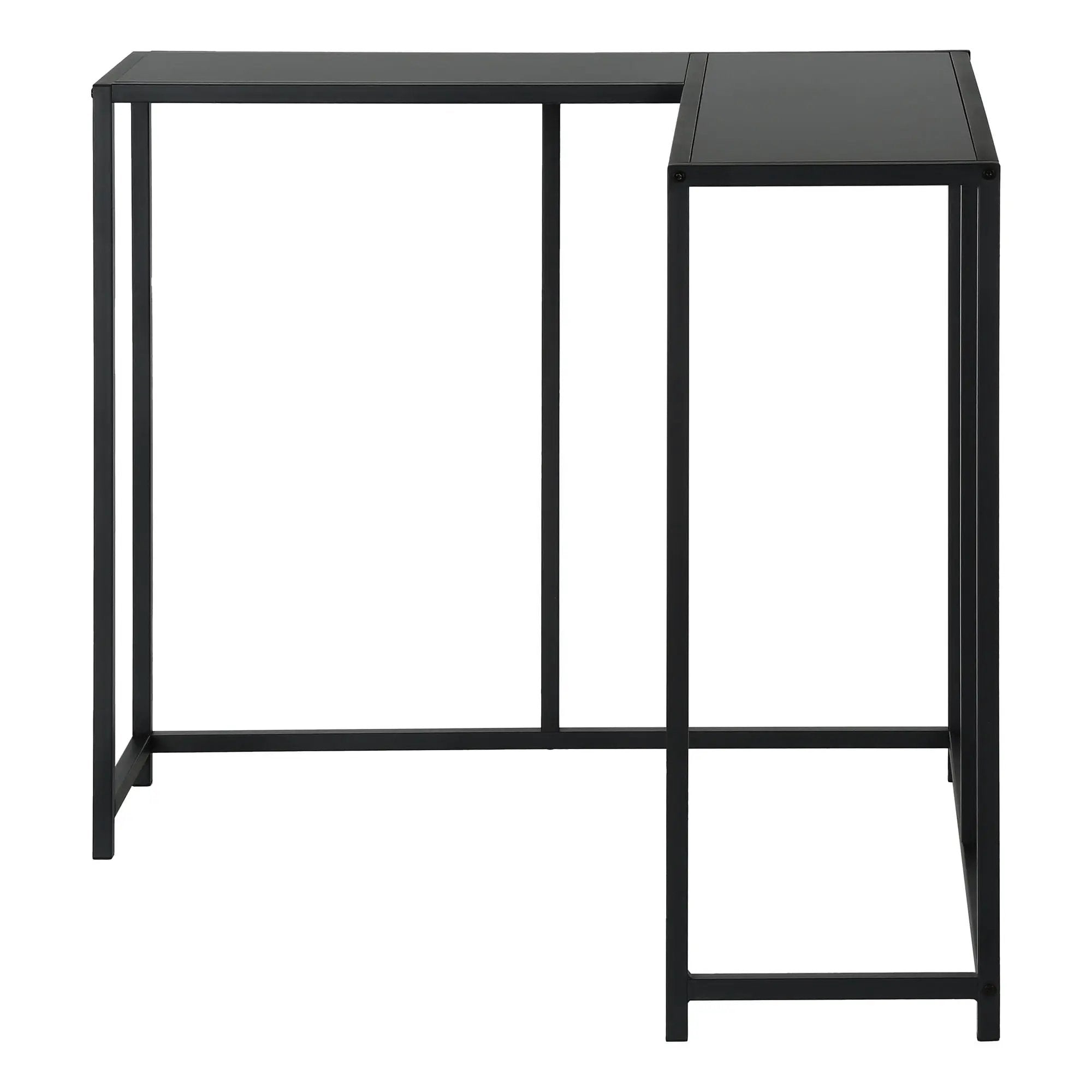 Corner Accent Console Table For Entryway, Contemporary & Modern - Black by Unique Piece Furniture