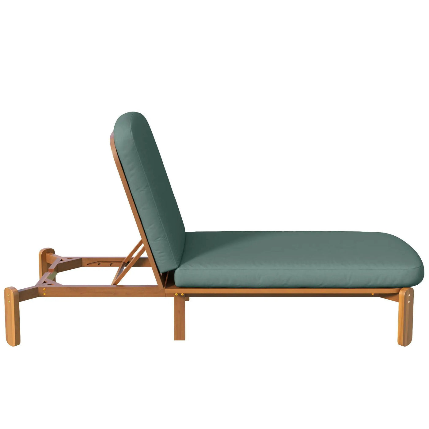 Outdoor Chaise Lounge With Adjustable Backrest by HouseOfZazla