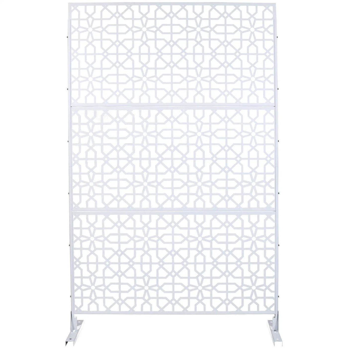 Outdoor & Indoor Metal Freestanding Decorative Privacy Screen by Unique Piece Furniture