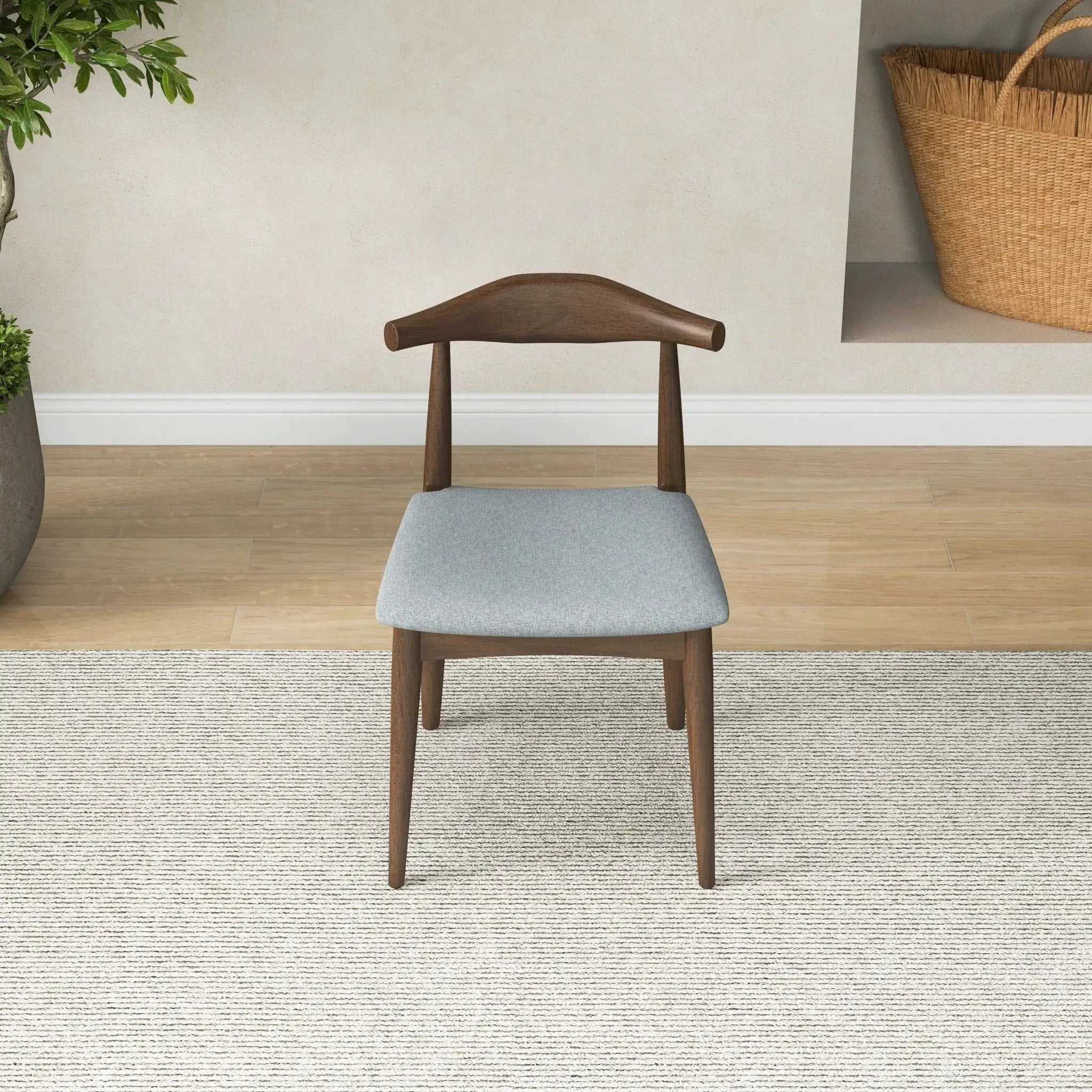 Brooklyn - Dining Chairs (Set of 2) - Gray by HouseOfZazla