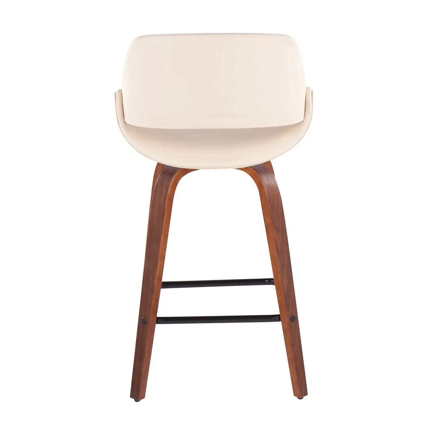 Fabrico - Mid-Century Modern, Counter Stool (Set of 2) by HouseOfZazla